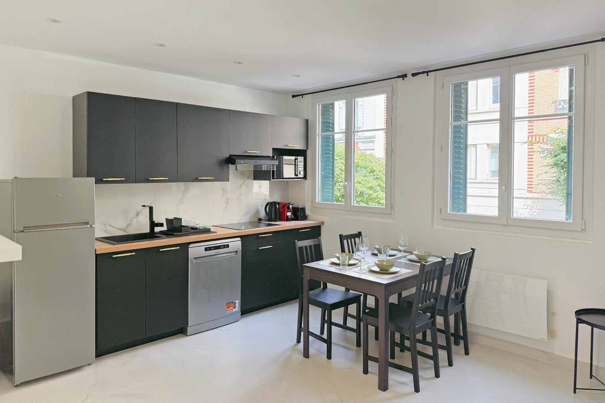 Cozy Paris Gateway Apartments Groups With Free Parking 圣吉欧梅斯 外观 照片